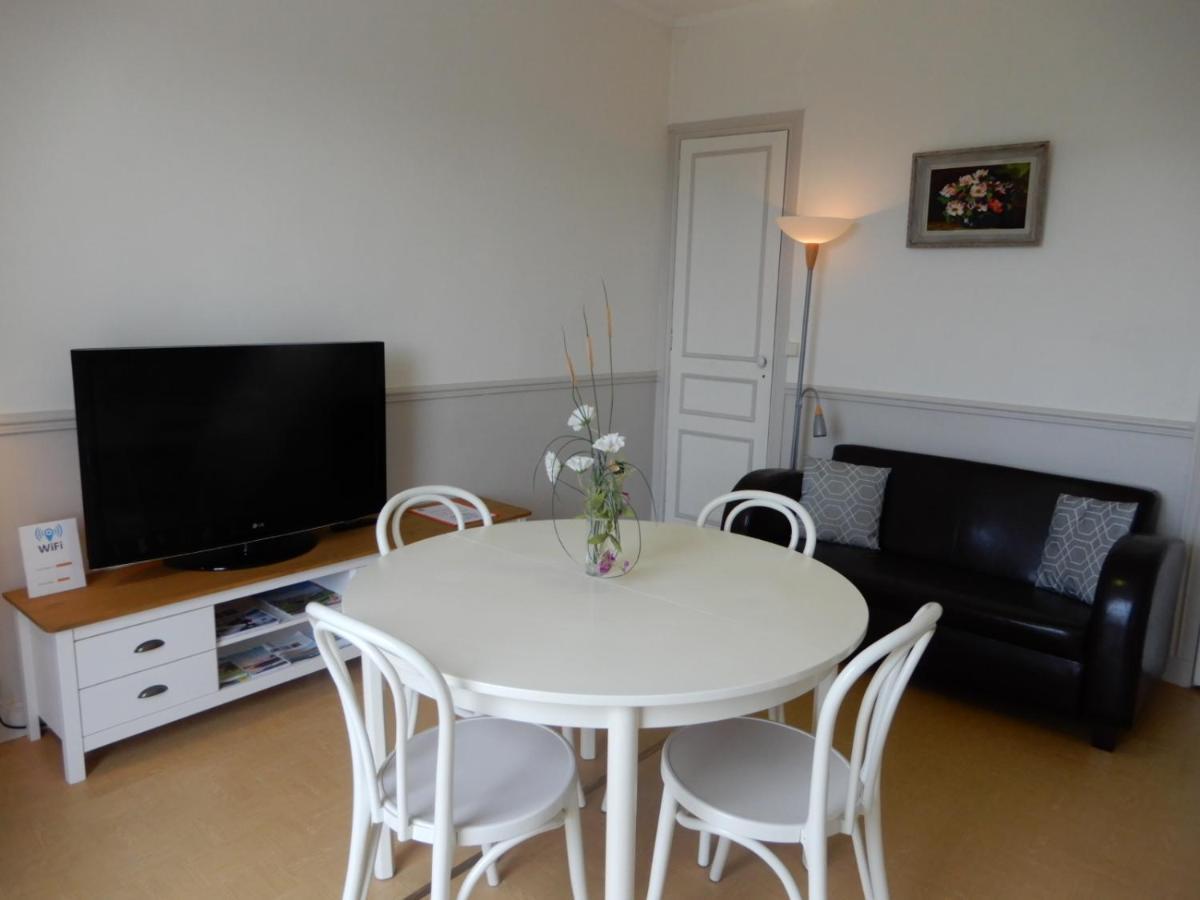 Appartement avec grand balcon et vue à 300 m plage, lit Queen Size Mers-les-Bains Extérieur photo